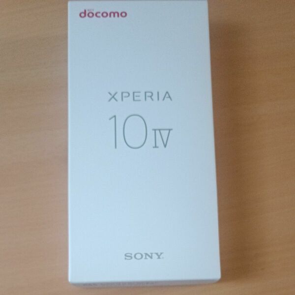 Xperia 10 IV SO-52C 6インチ メモリー6GB ストレージ128GB ホワイト ドコモ　ネットワーク利用制限◯