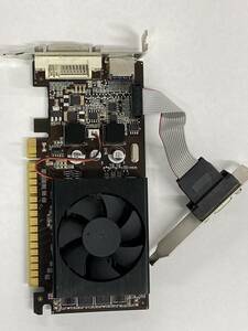 Nvidia GT520 PCI-Express用ビデオカード　VGA,DVI,HDMI ロープロファイル　ネコポス発送