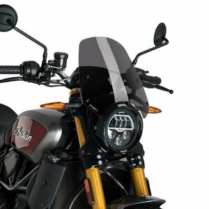 在庫あり Puig 3834F スクリーン バイザー INDIAN　FTR1200 /S (19-20) [ダークスモーク] プーチ NEW GENERATION