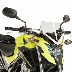 在庫あり Puig 8923W スクリーン バイザー HONDA CB500F (16-18) [クリア] プーチ NEW GENERATION