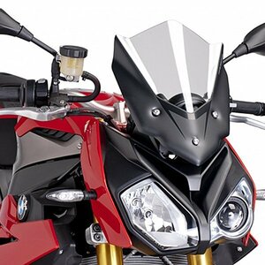 在庫あり Puig 7040W スクリーン BMW S1000R (14-19) [クリア] プーチ レーシング タイプ