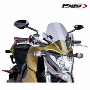 在庫あり Puig 5645H スクリーン バイザー HONDA CB1000R (11-16)[ダークスモーク] プーチ NEW GENERATION