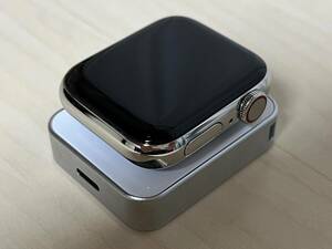 Apple Watch Series 4 GPS+Cellularモデル 40mm MTVK2J/A A2007 シルバーステンレスケース