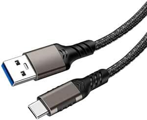 USB Type C ケーブル 3m【 YITONGXXSUN 】 USB3.1 Gen2 10Gbps データ転送 タイ