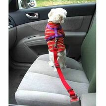 ペット用シートベルト 愛犬を守る 安全ベルト 簡単装着 差込口に繋げるだけ 長さ調節可能 車専用 ペット用 （パープル）_画像4