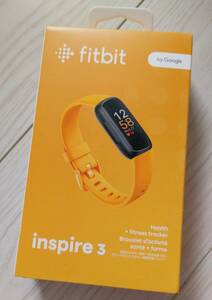 Fitbit Inspire 3 イエロー　新品未使用品