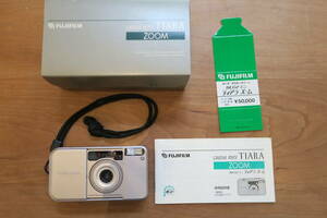 中古品 FUJIFILM TIARA ZOOM SUPER-EBC コンパクトカメラ 富士フイルム フィルム カルディアミニ ティアラズーム