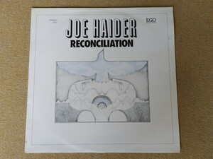 Germany盤・LP・レコード●JOE・HAIDER ジョー・ハイダー(p)／RECONCILIATION・/EGO Rec。