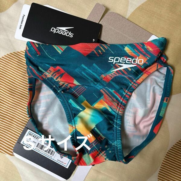 【新品】Speedo競泳水着 フレックスシグマ2ショートブーン Sc42251Fノルディックティール Sサイズ