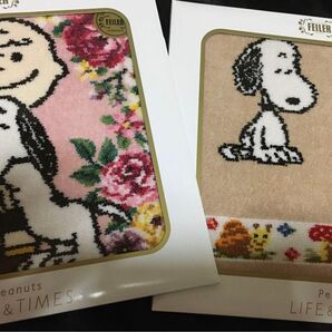 フェイラー スヌーピー (阪急限定) 新品 ピンク 2枚