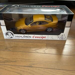 《箱付き》【1/18スケール】HOLDEN Concept AUTOart ミニカー 模型 メタルダイキャスト コレクション放出 ホールデン コンセプト ゴールド