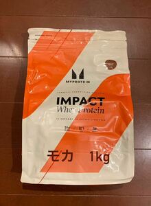 新品　マイプロテイン ◎ インパクト ホエイ プロテイン モカ　1㎏　MYPROTEIN IMPACT