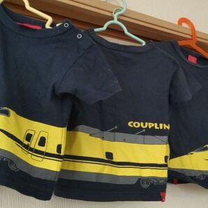 OJICO Tシャツ 2A 4A 6A 3枚セット ドクターイエロー 半袖 Tシャツ 子供服