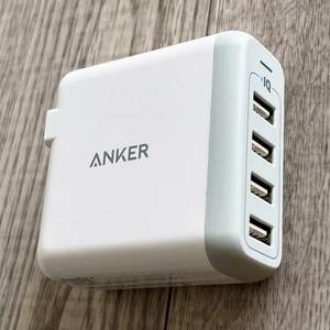 **** Anker|PowerPort 4(40W 4 port USB fast charger ) white ****