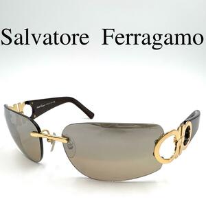 Salvatore Ferragamo フェラガモ サングラス 度なし 1053