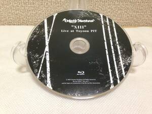 送料無料　Unlucky Morpheus　&#34;XIII&#34; Live at Toyosu PIT Blu-ray Disc　ケースなし　中古品　ブルーレイディスク