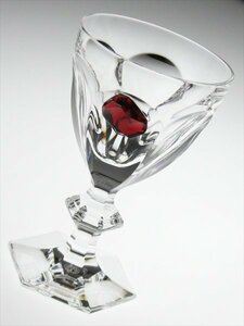 n162 Baccarat baccarat crystal специальный ограничение произведение темный боковой I - Philip * старт ruk большой бокал для вина ① красный 