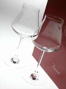 N161 Baccarat バカラ クリスタル シャトーバカラ ペア 大型 ワイングラス 2客