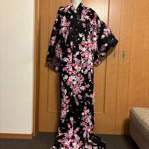 浴衣 花柄 ゆかた 綿 総柄