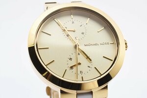  beautiful goods box attaching Michael Kors chronograph round combination MK-6472 quartz lady's wristwatch MICHAELKORS