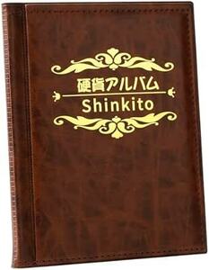 Shinkito コインアルバム コインファイル コインコレクションブック コインホルダー コインケース コイン 収集 ファイ