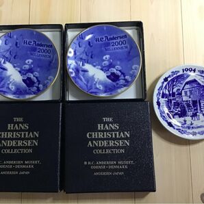 HANS CHRISTIAN ANDERSENとロイヤルコペンハーゲンのミニプレート