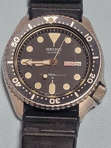 SEIKO セイコー 腕時計 7548-7000 ダイバー クォーツ 腕時計　中古　動作未確認