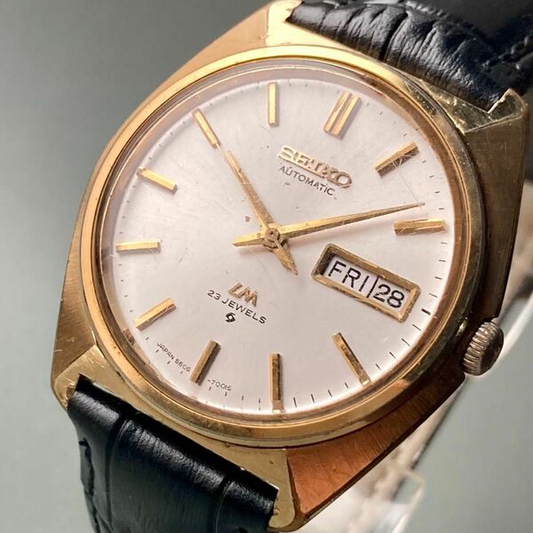 【動作品】セイコー ロードマチック 腕時計 1968年~ 自動巻き メンズ