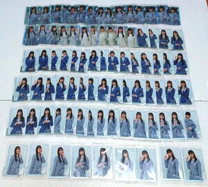 送料510円～☆希少!未使用!ローソン限定「日向坂46 ツインウエハース(ノーマルカード 58枚 + レアカード26枚 )」プラカード 合計84枚セット