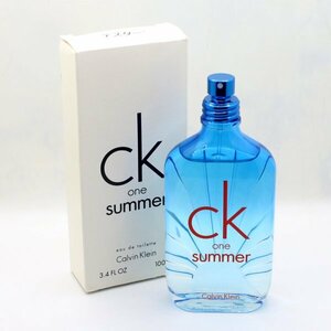 [ бесплатная доставка ] не использовался Calvin Klein CK One summer 2017 100ml*CK one* CK One summer 2017*si-ke- summer 2017* духи *