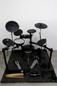 24 pickup limitation Roland Roland *TD-4* electronic drum set / body ×2 code ×2 power supply adapter / foot pedal / stick ×6 chair / mat attaching operation OK