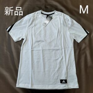 新品　アディダス メンズ スポーツウェア M FI 3S　半袖 Tシャツ М