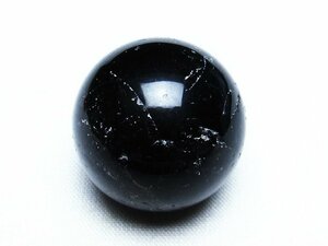 誠安◆超レア極品天然AAAモリオン 純天然 黒水晶 原石 27mm [T220-8130]