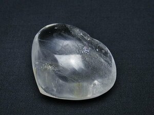 誠安◆天然石高級品ヒマラヤ水晶ハート置物[T387-13898]