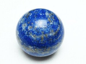 誠安◆天然石最高級品ラピスラズリ丸玉 34mm [T218-2718]