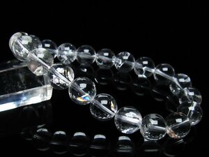 . cheap * super-rare ultimate goods natural AAA Iris quartz rainbow entering Rainbow crystal bracele 10mm [T506-2393]
