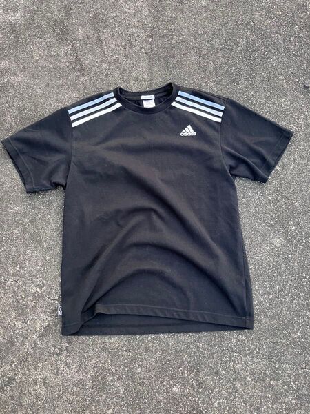 アディダス adidas 半袖 半袖Tシャツ Tシャツ スポーツウェア ライン 3本線