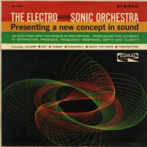 USオリジLP！ The Electro-Sonic Orchestra / S.T. 61年【Coral / CRL 757381】 ポップ シンセ Volare (Nel Blu Dipinto Di Blu) Tammy