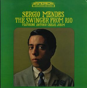 米Atlantic盤LP！緑青ラベル Sergio Mendes Feat. Antonio Carlos Jobim / The Swinger From Rio 1965年作の66年プレス SD 1434