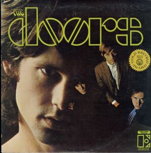 USプレスLP！黒赤ラベル The Doors / S.T.【Elektra EKS-74007】ドアーズ Jim Morrison ジム・モリソン ハートに火をつけて サイケロック