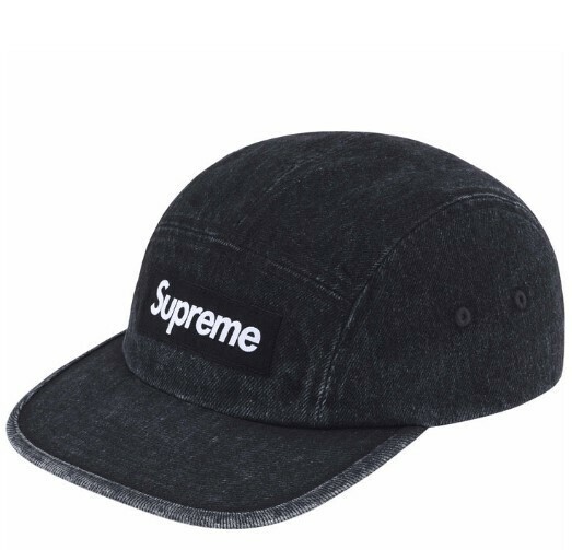 Supreme Denim Camp Cap Black シュプリーム デニム キャンプ キャップ ブラック 黒