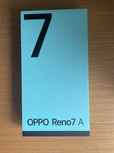 OPPO Reno7 A ドリームブルー 新品未使用 本体 オッポ 128G SIMフリー 日本国内版 