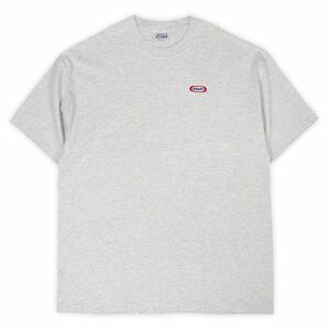 クラフトフーズ KRAFT 未使用 デッドストック 00s 2000年代 ロゴ刺繍Tシャツ 企業物 Hanes ヘインズ 古着 (-2085) グレー XL