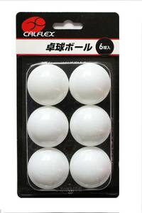  Sakura i trade (SAKURAI) CALFLEX(karu Flex ) ping-pong ping-pong ball 6 piece entering white CTB-006