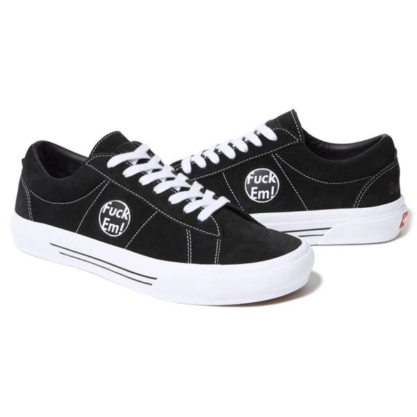 Supreme × Vans Sid Black 28 シュプリーム × バンズ シド "ブラック"