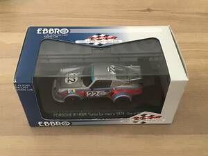 1/43 EBBRO * Porsche 911RSR турбо Ла Манш 1974 год машина номер 22