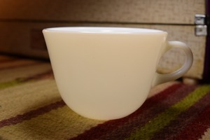 オールドパイレックス プレーン 60s 70s ヴィンテージ ミルク グラス マグカップ カフェ コーヒー 耐熱 アンティーク レトロ