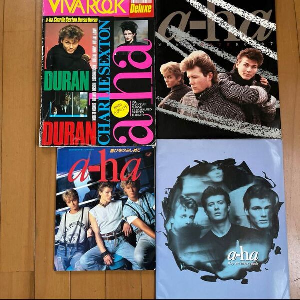 a-ha コンサート パンフレット 喜びをかみしめて VIVA ROCK 4冊