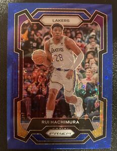 150枚限定 八村塁 Rui Hachimura 2023-24 Panini Prizm fast break Basketball blue Prizm パラレル　NBAカード