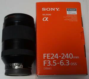 SONY Sony FE 24-240mm F3.5-6.3 OSS SEL24240 hood * filter attaching 